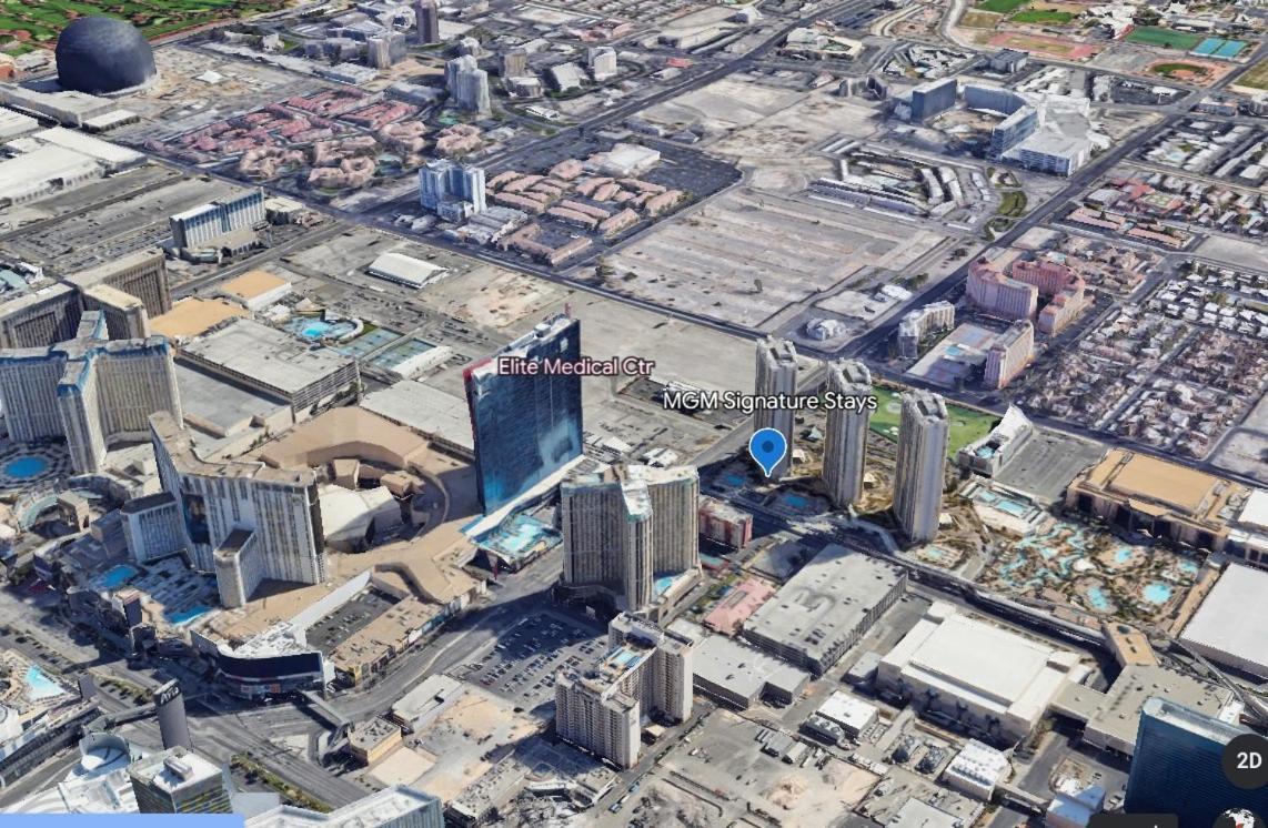 Signature Mgm Suite With Strip And Sphere View Las Vegas Exteriör bild